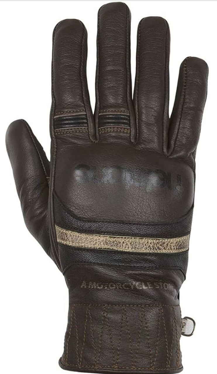 Helstons Mora Motorradhandschuhe, braun