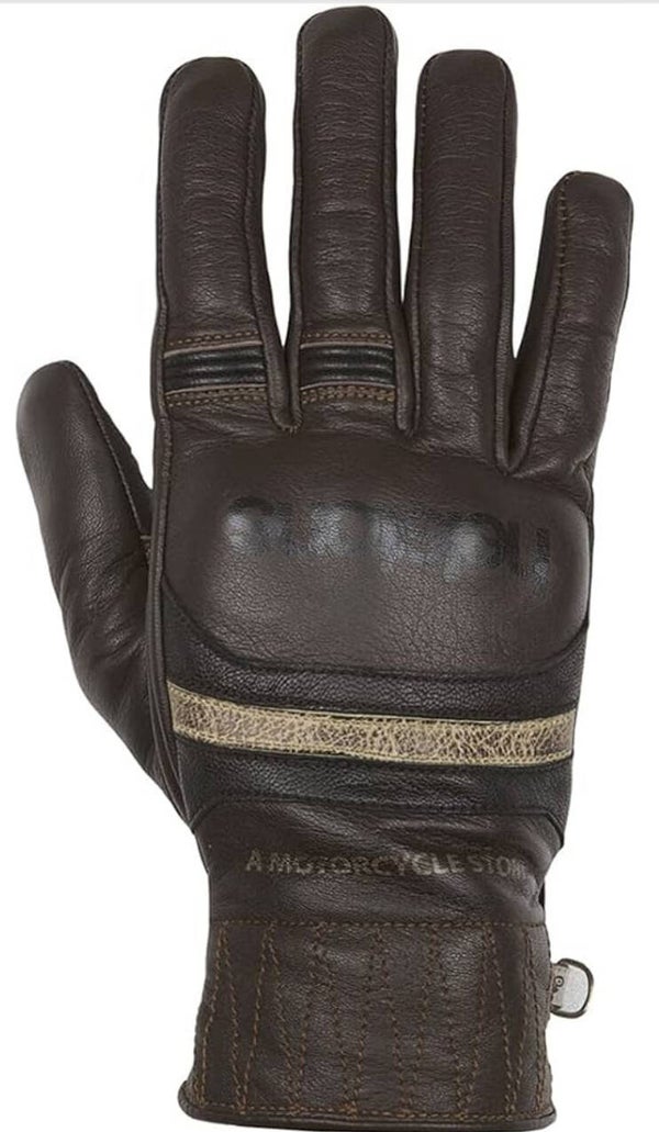 Helstons Mora Motorradhandschuhe, braun