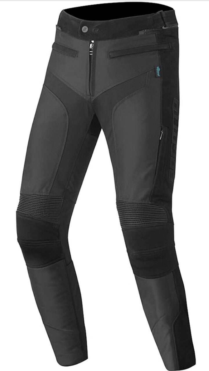 Bogotto Tek-M wasserdichte Motorrad Leder/Textilhose