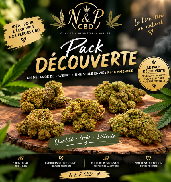 Pack Découverte Fleurs CBD