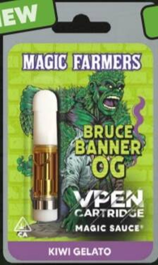 CARTRIDGE BRUCE BANNER MAGIC SAUCE 1ML