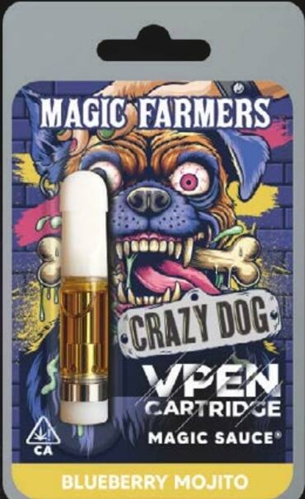 CARTRIDGE MAGIC SAUCE 1ML CRAZY DOG