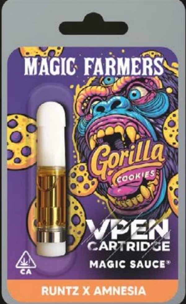 CARTRIDGE MAGIC SAUCE 1ML GORILLA COOKIES