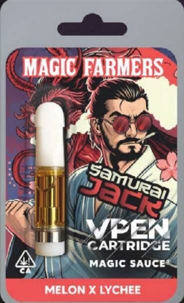 CARTRIDGE SAMURAI JACK MAGIC SAUCE 1ML