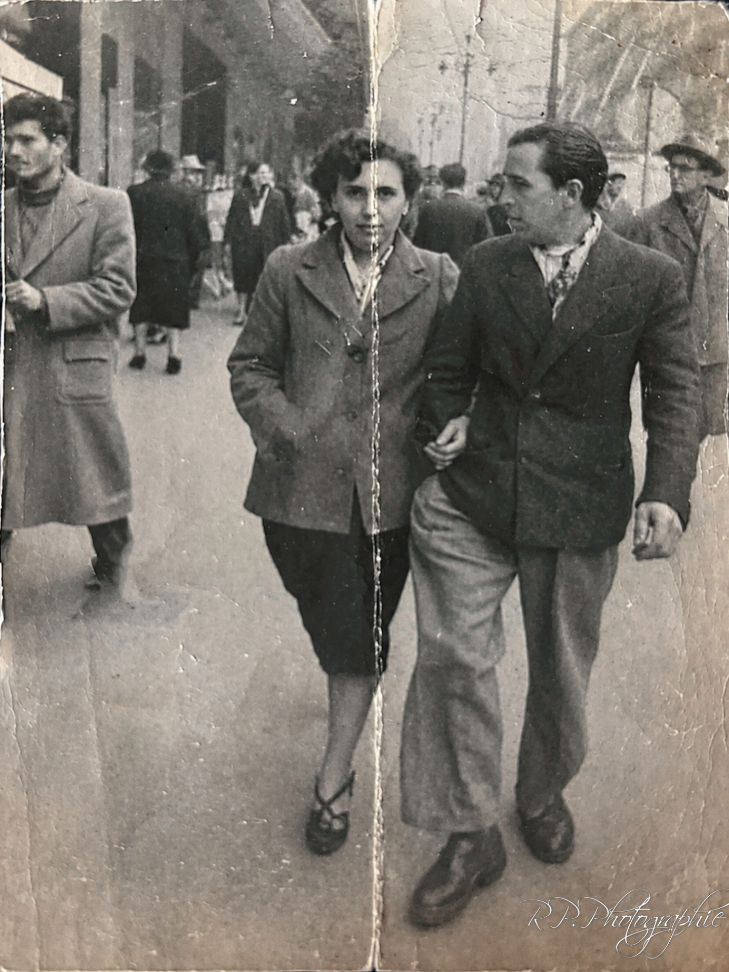 Photo pliée