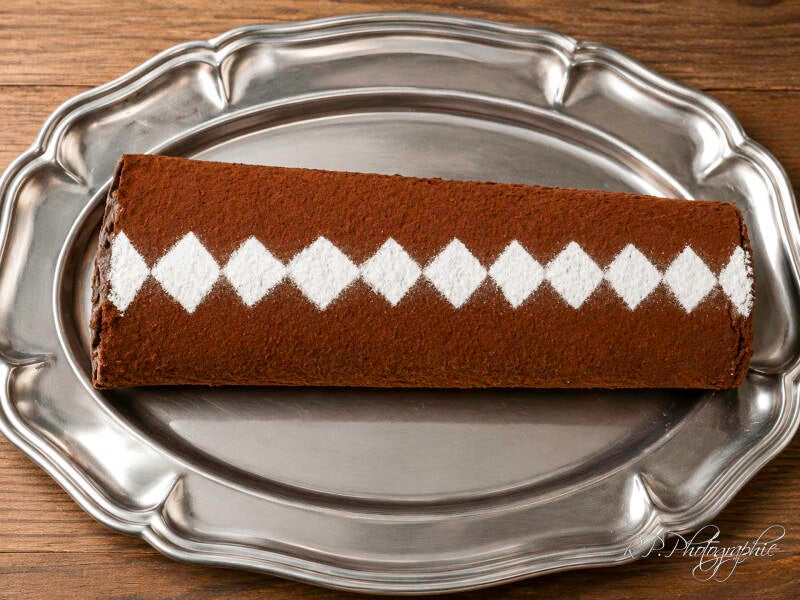 chocolate coffee log