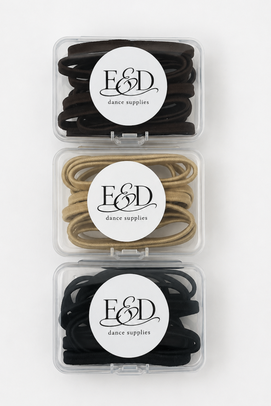 Hair Elastics Flat 10pk