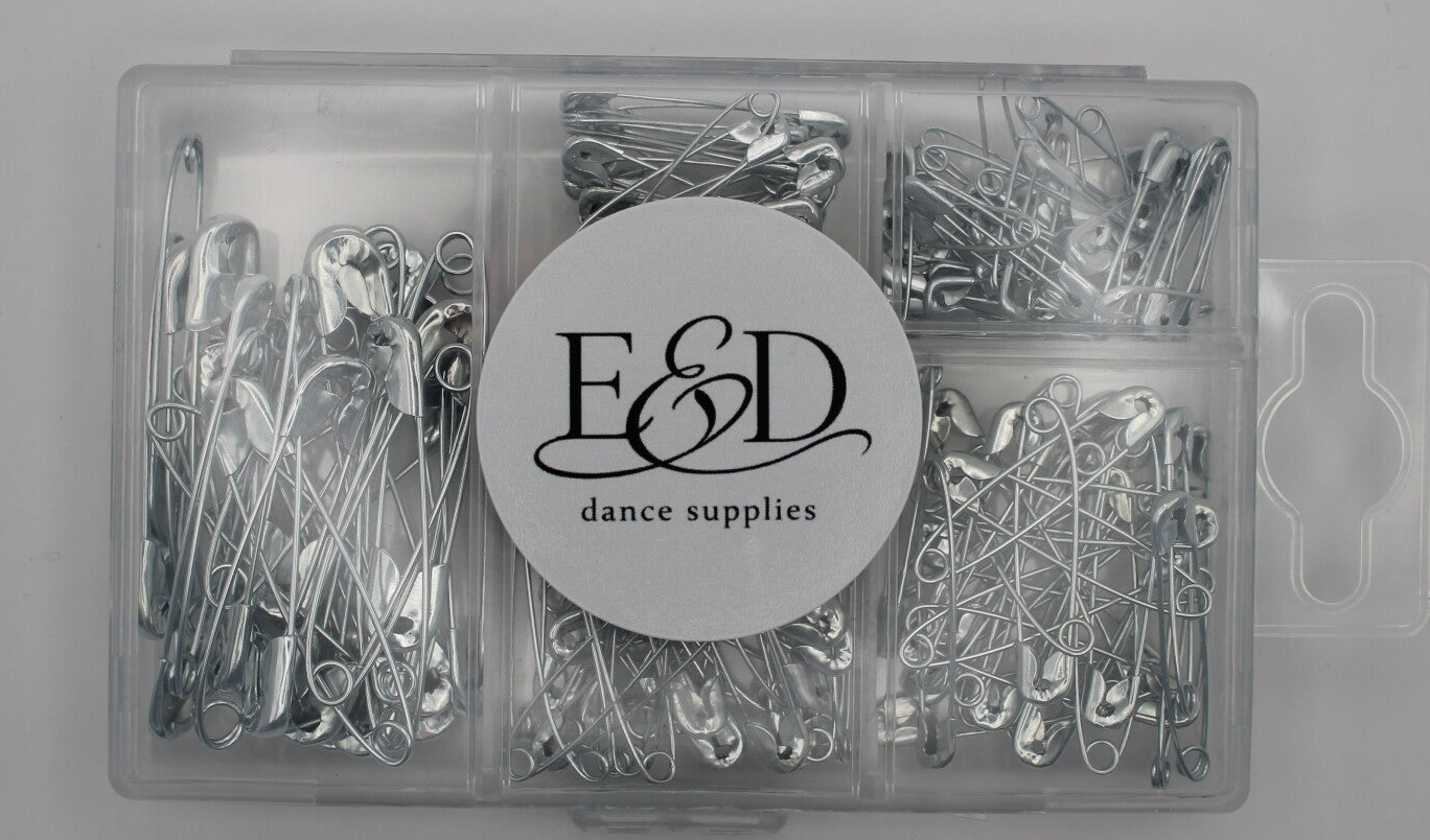 Safety Pin Box - Silver