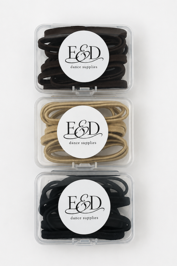 Hair Elastics Flat 10pk