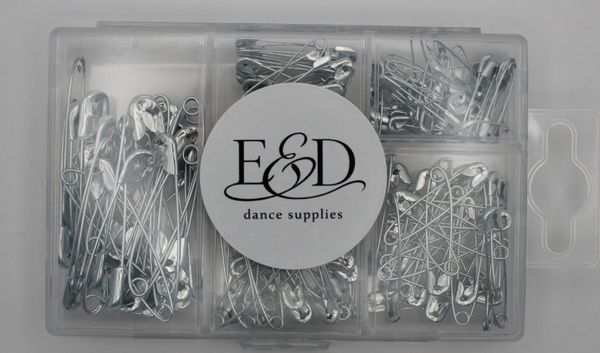 Safety Pin Box - Silver