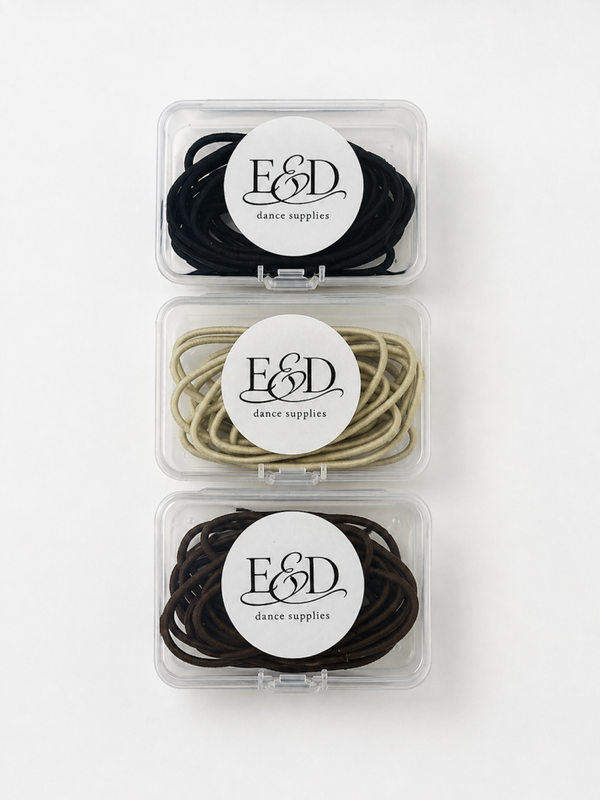 Hair Elastics Skinny 15pk