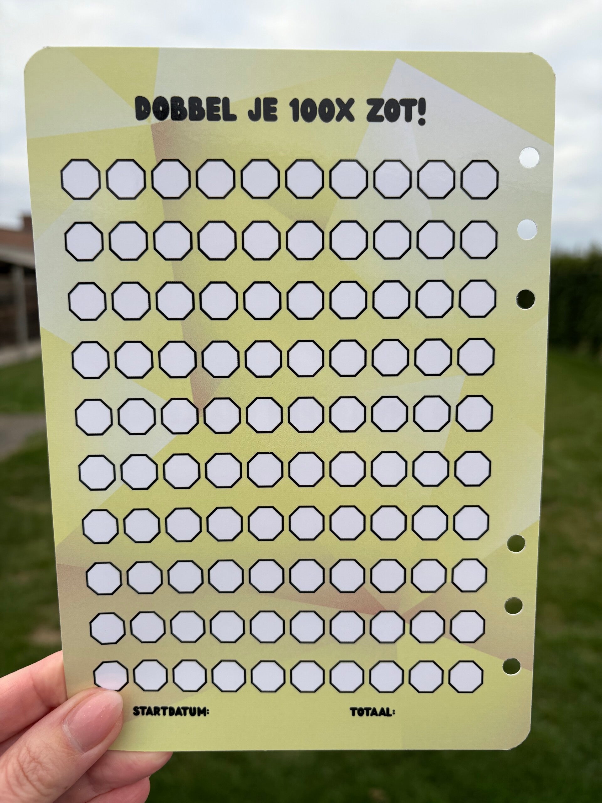 Dobbel u 100x zot!! Challenge (zonder map)