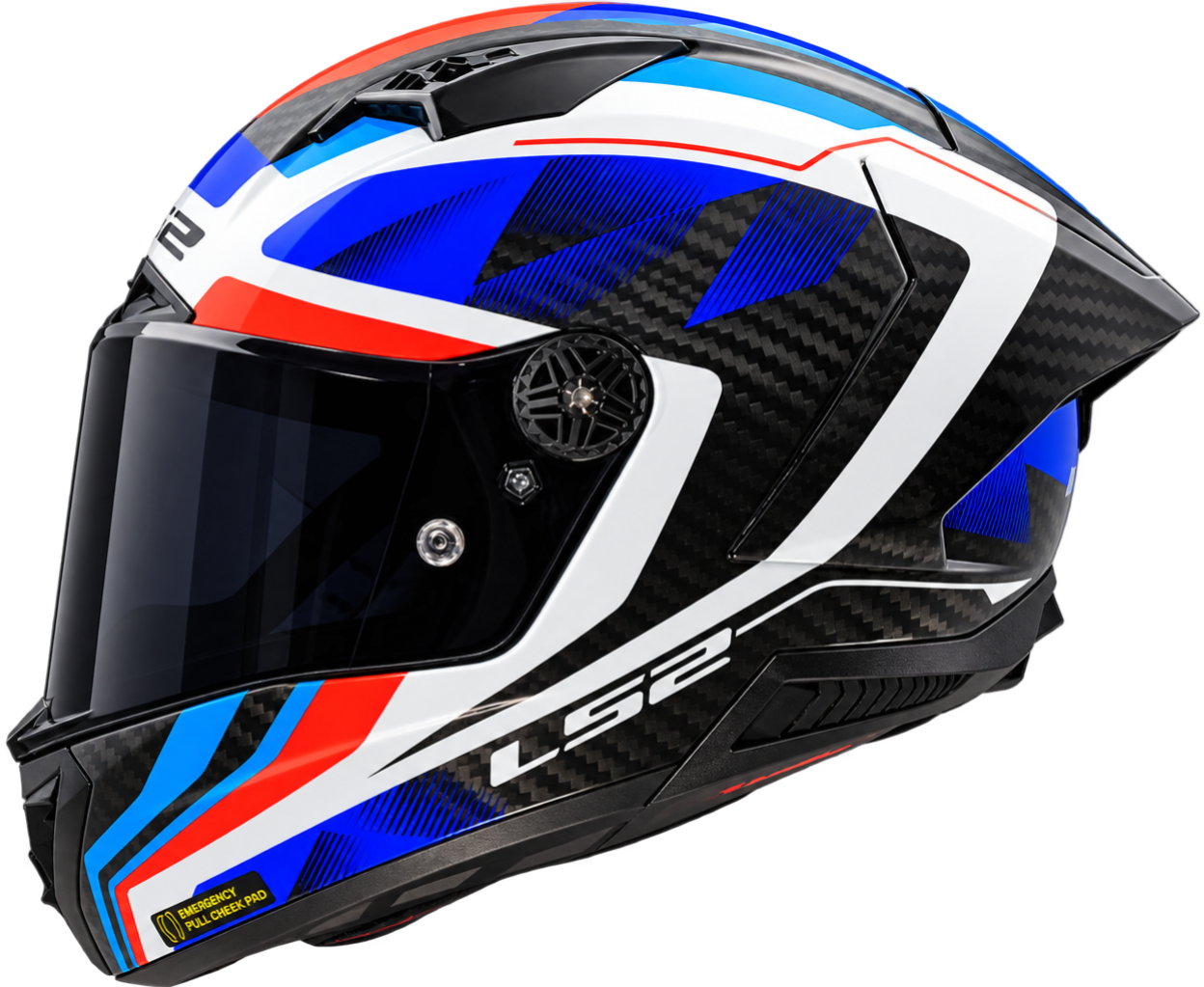 LS2 FF805 THUNDER GP AERO RAUTE BLUE RED-06