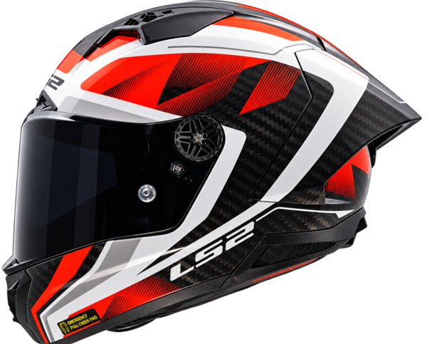 LS2 FF805 THUNDER GP AERO RAUTE WHITE RED-06