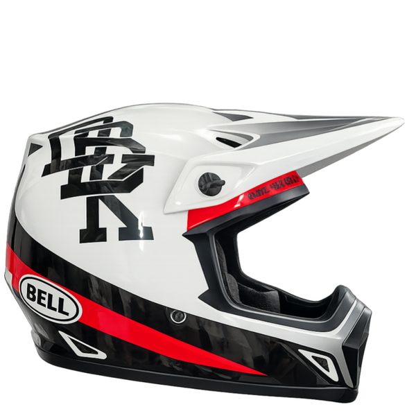 Bell DIRT BIKE KIDZ WHITE BLACK RED