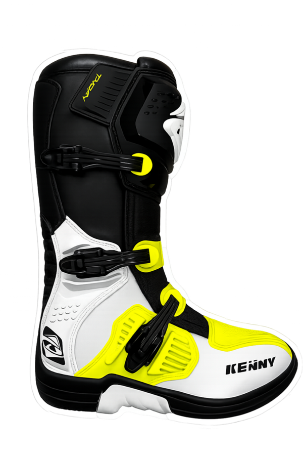 Botte track + white neon yellow