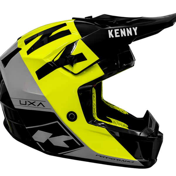 Kenny PERFORMANCE BLACK NEON YELLOW SILVER