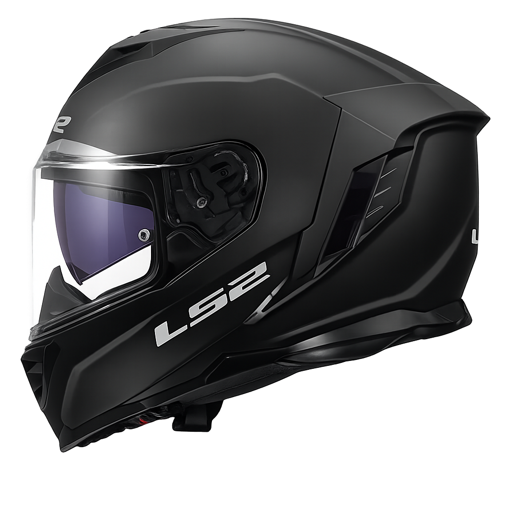 LS2 FF818 STORM III SOLID MATT BLACK