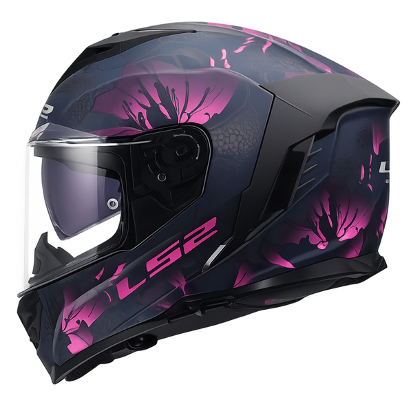 LS2 FF818 STORM III BURST BLACK PINK