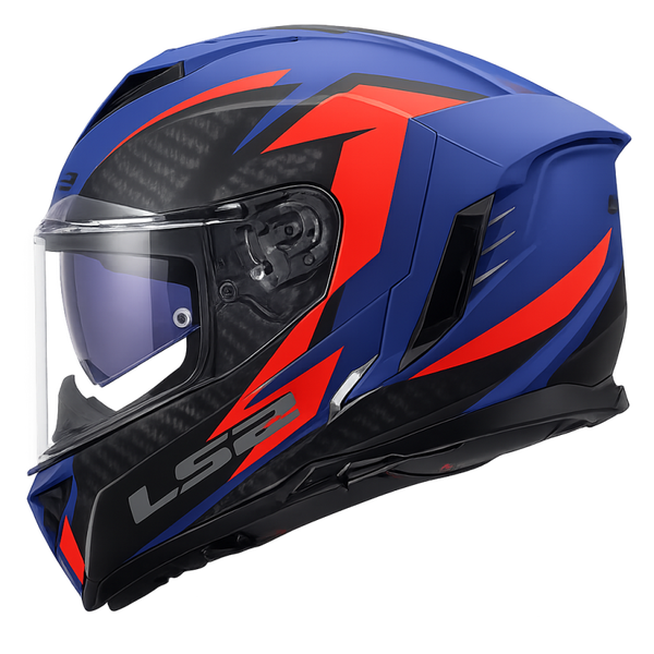 LS2 FF818 STORM III DYNAMO BLUE RED