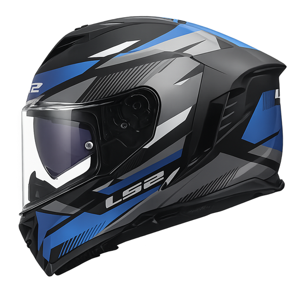 LS2 FF818 STORM III KOMAI BLACK BLUE