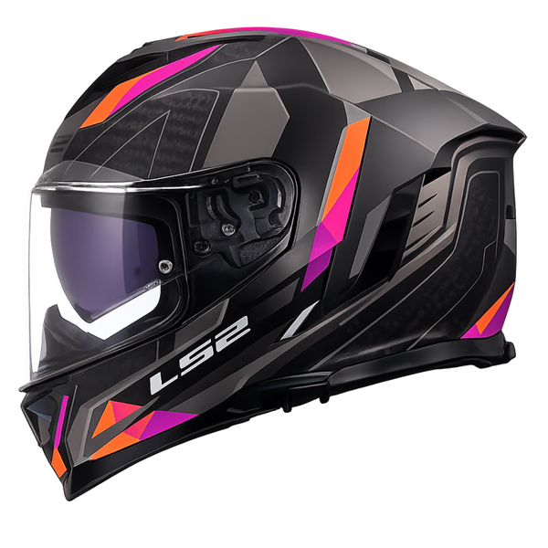 LS2 FF818 STORM III SPORTY GREY PURPLE