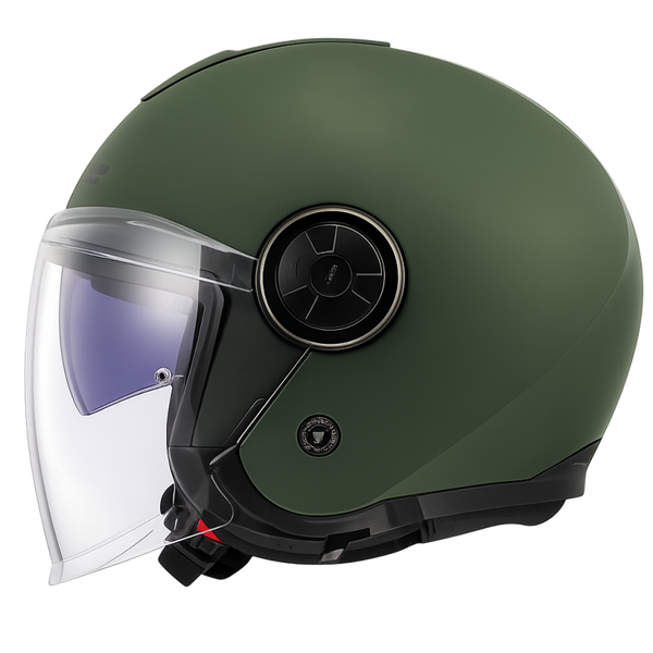 LS2 OF620 CLASSY SOLID MATT MILITARY GREEN