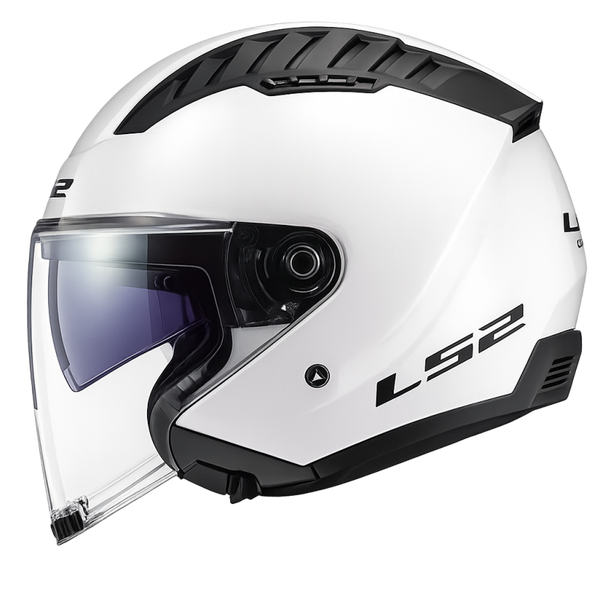LS2 OF600 COPTER II GLOSS WHITE