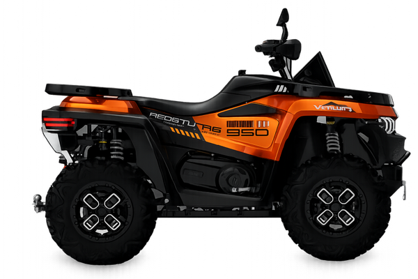 REDSTONE 550 premium court orange / noir