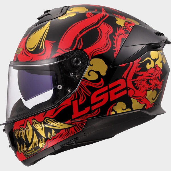 LS2 FF808 STREAM II DRAKO BLACK RED-06