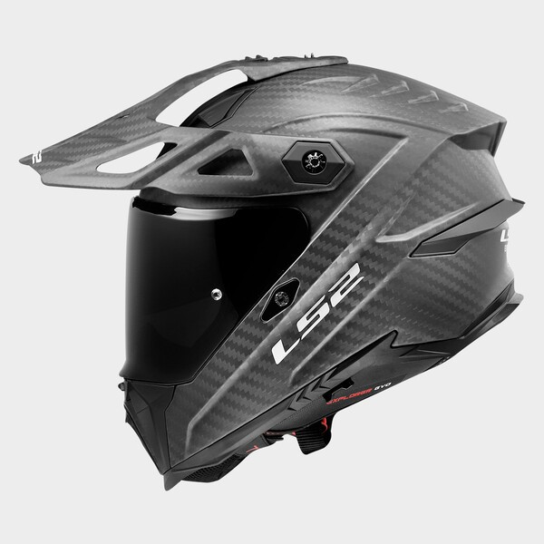 LS2 MX707 EXPLORER EVO MATT CARBON