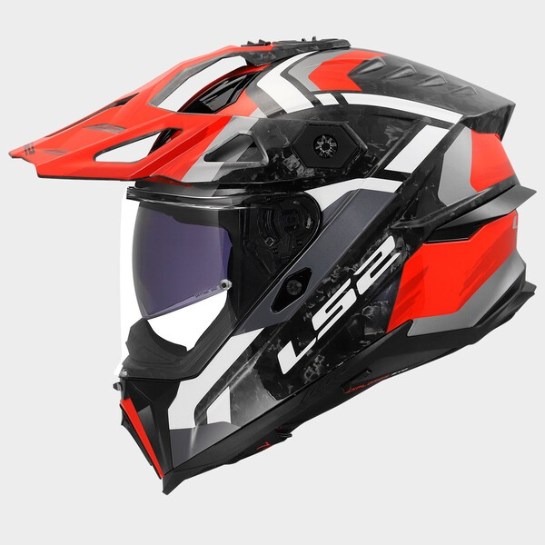 LS2 MX707 EXPLORER EVO FC FALKUR RED WHITE