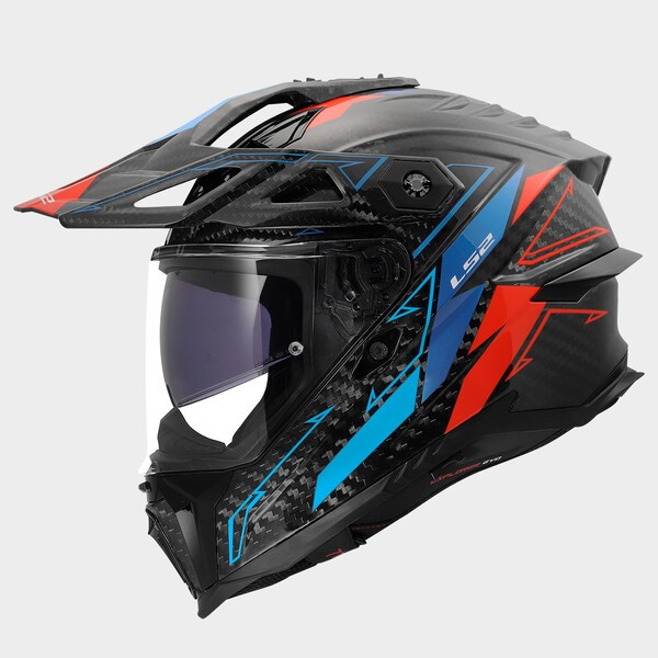 LS2 MX707 EXPLORER EVO C ARROW BLUE RED