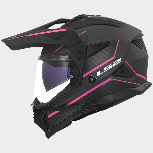 LS2 MX702 PIONEER II ATRON GREY PINK