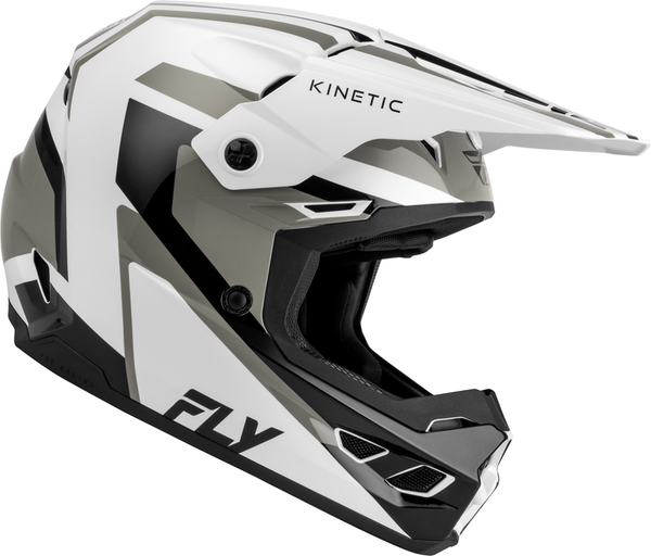 FLY RACING Kinetic Sync - blanc/noir/gris