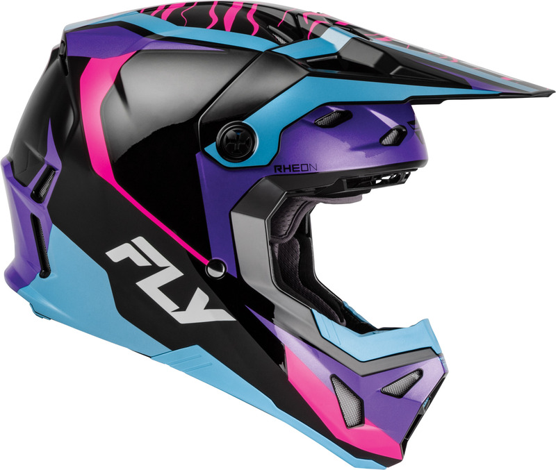 FLY RACING Formula CP Charge - noir/violet/rose/bleu