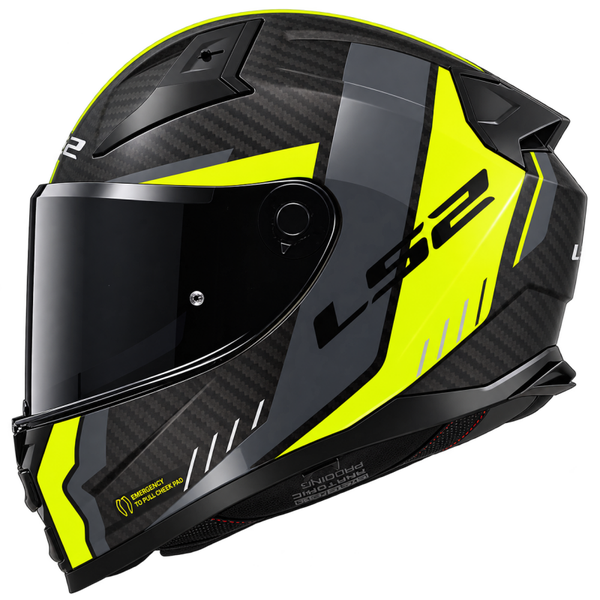 LS2 FF811 VECTOR II C GRID MATT H-V YELLOW-06