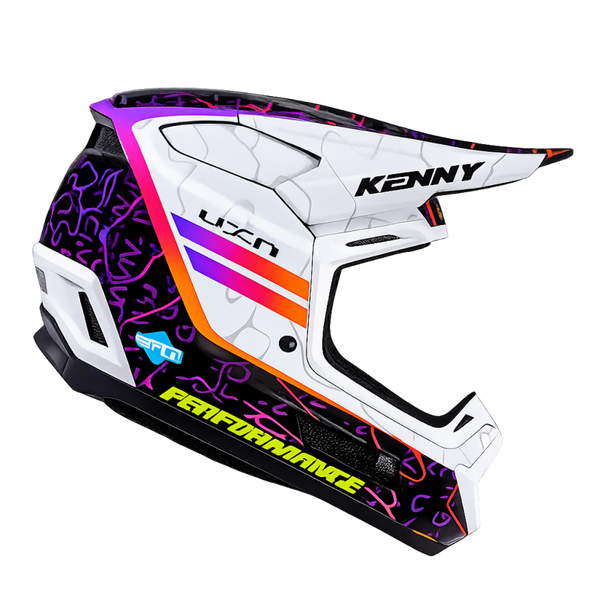 Kenny PERFORMANCE GRAPHIC + WAVE BLACK WHITE