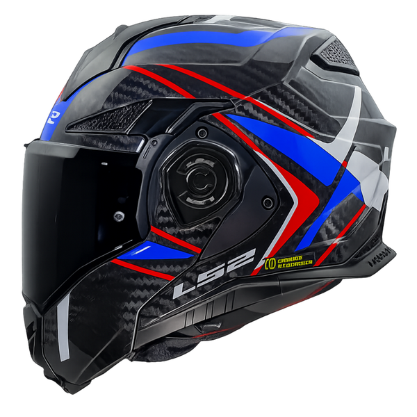 LS2 FF901 ADVANT X C FUTURE II WHITE BLUE