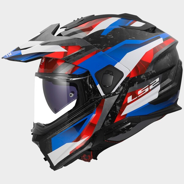 LS2 FF909 RANGER FC STRIKE WHITE BLUE RED