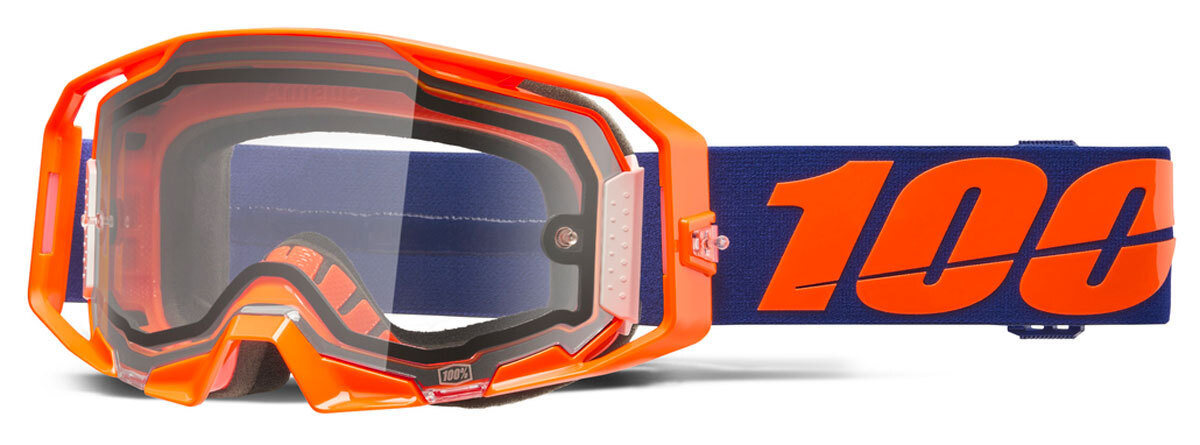 Masque ARMATIC ENDURO MOTO Orange Fluo