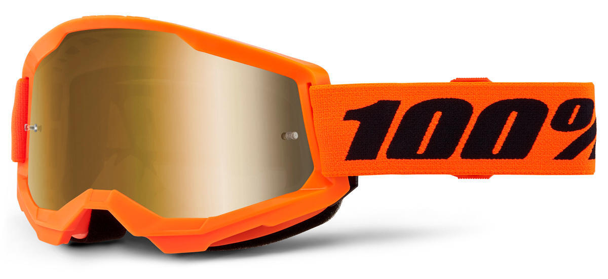 Masque STRATA 2 Orange Fluo