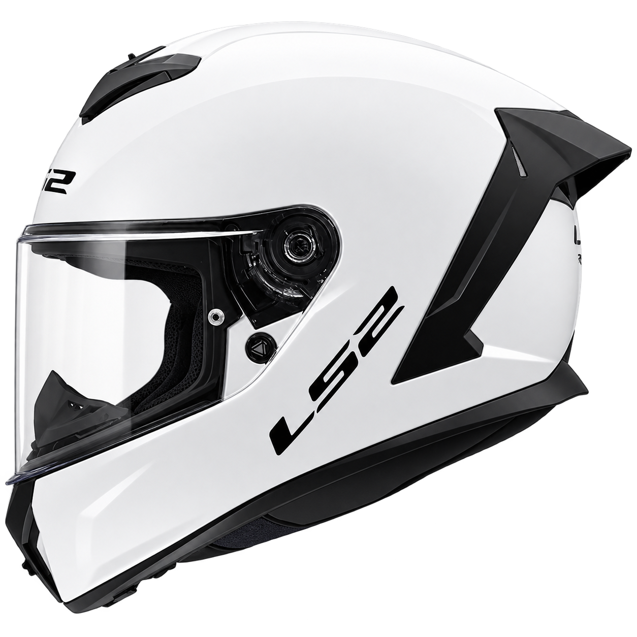 LS2 FF820 RAPID III SOLID GLOSS WHITE