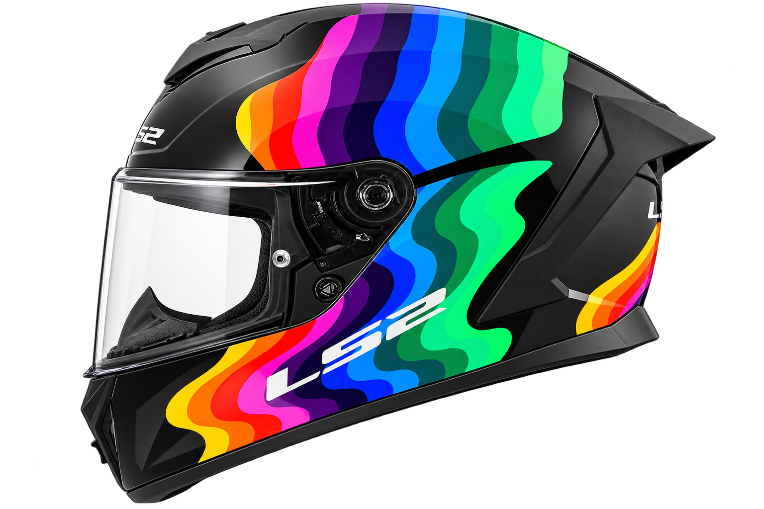 LS2 FF820 RAPID III FLOW BLACK MULTI