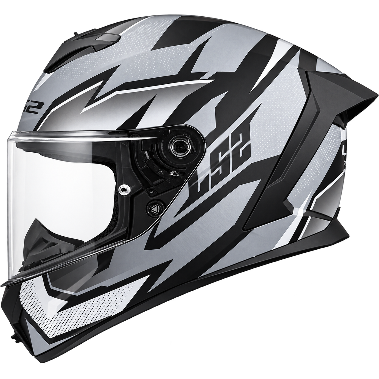 LS2 FF820 RAPID III XTREM BLACK GREY