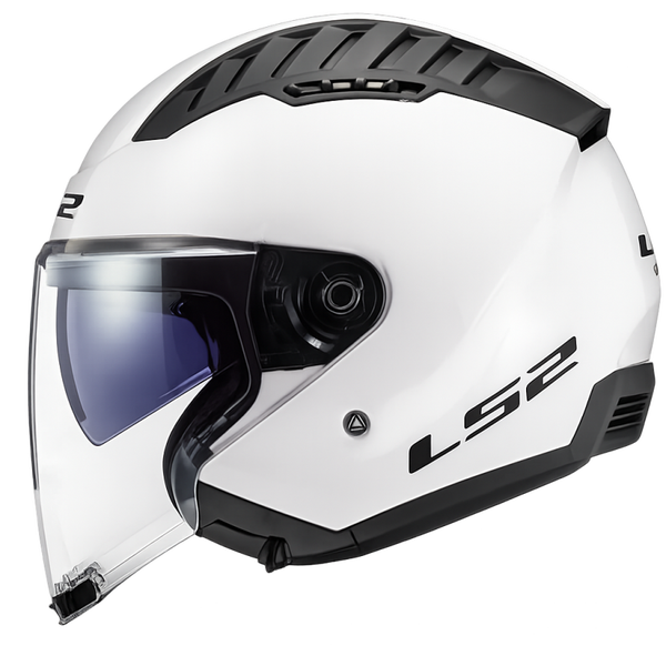 LS2 OF600 COPTER II GLOSS WHITE