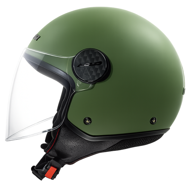 LS2 OF558 SPHERE LUX II SOLID M.MILITARY GREEN