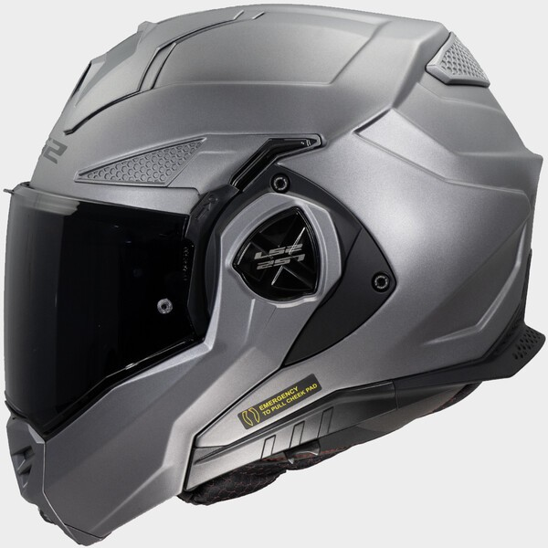 LS2 FF901 ADVANT X SOLID MATT TITANIUM-06