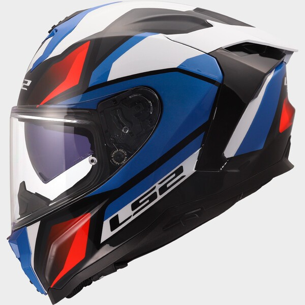 LS2 FF817 CHALLENGER II VIPER WHITE BLUE RED