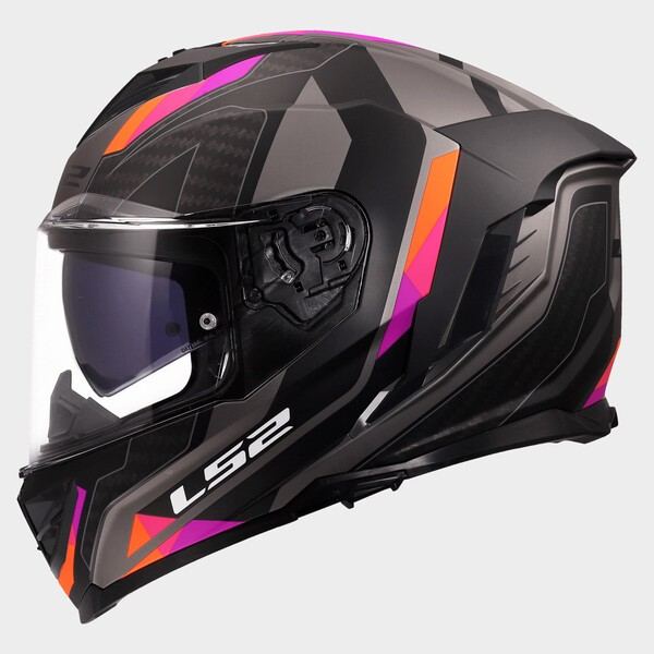 LS2 FF818 STORM III SPORTY GREY PURPLE